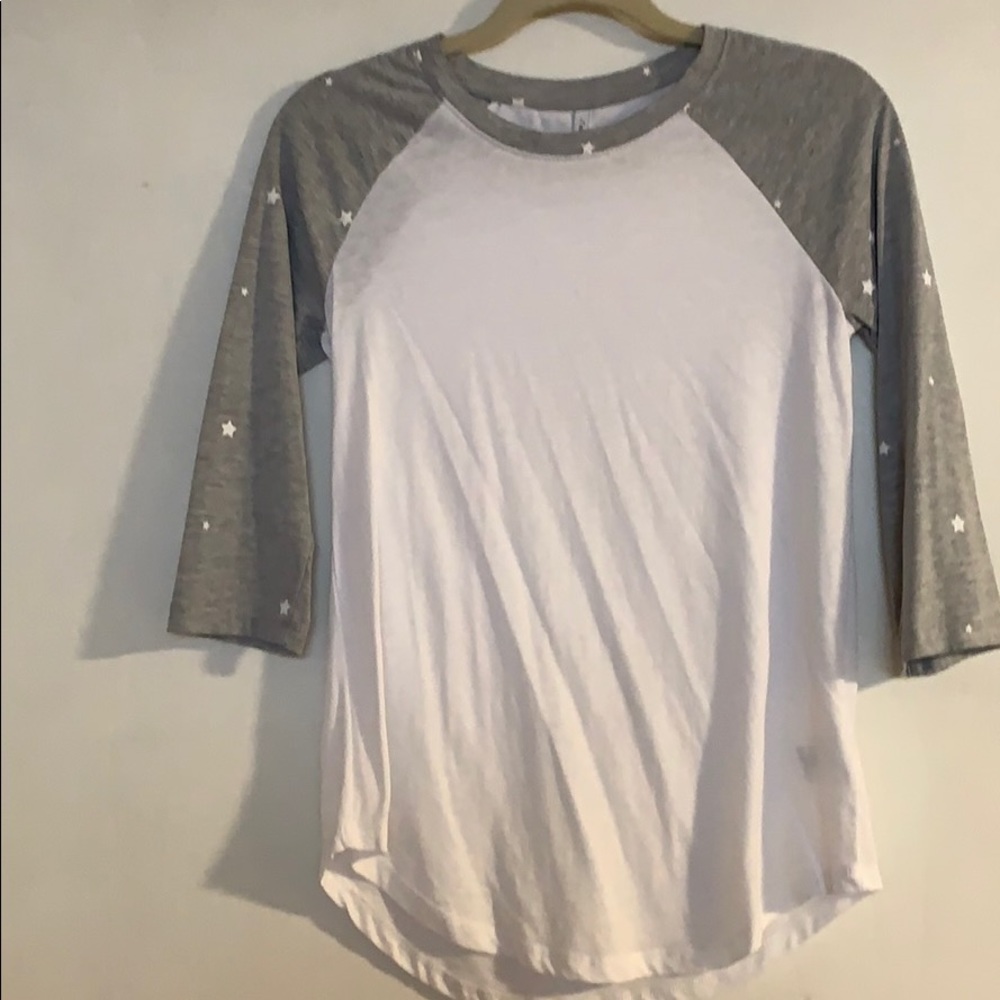 Star Sleeve Baseball Tee